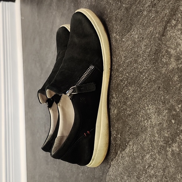 Josef Seibel European comfort shoe size 38 black side zip slip on - Picture 3 of 9